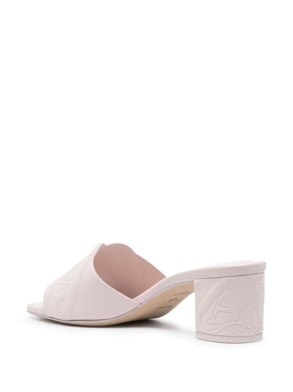 Alexander Mcqueen 60mm Seal Motif Mules Glam Steals