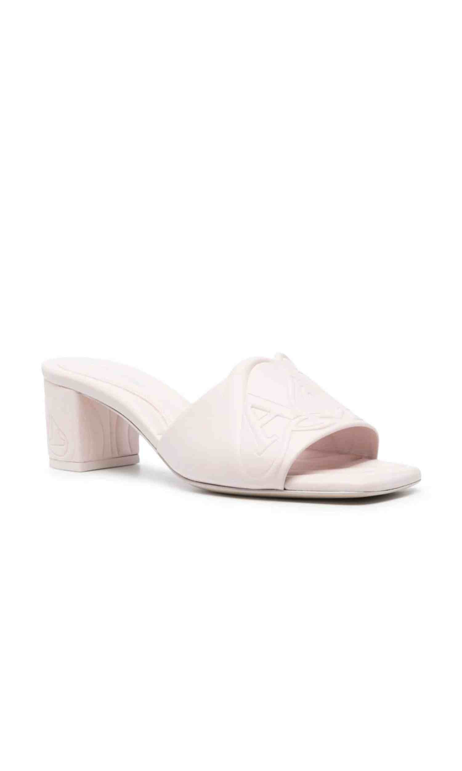 Alexander Mcqueen 60mm Seal Motif Mules Glam Steals