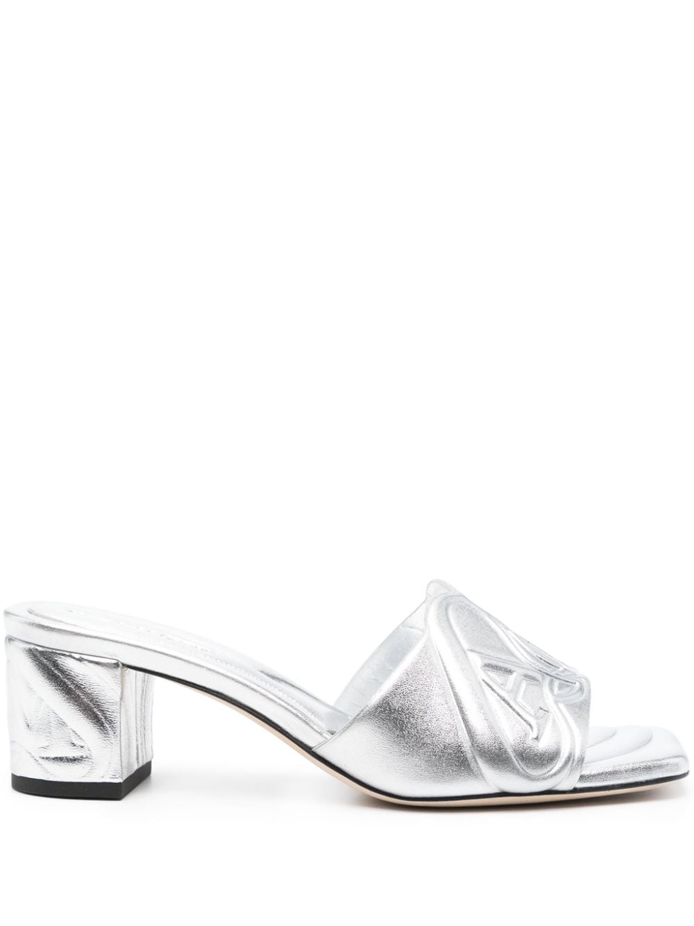 Alexander Mcqueen 60mm Seal Mules Glam Steals