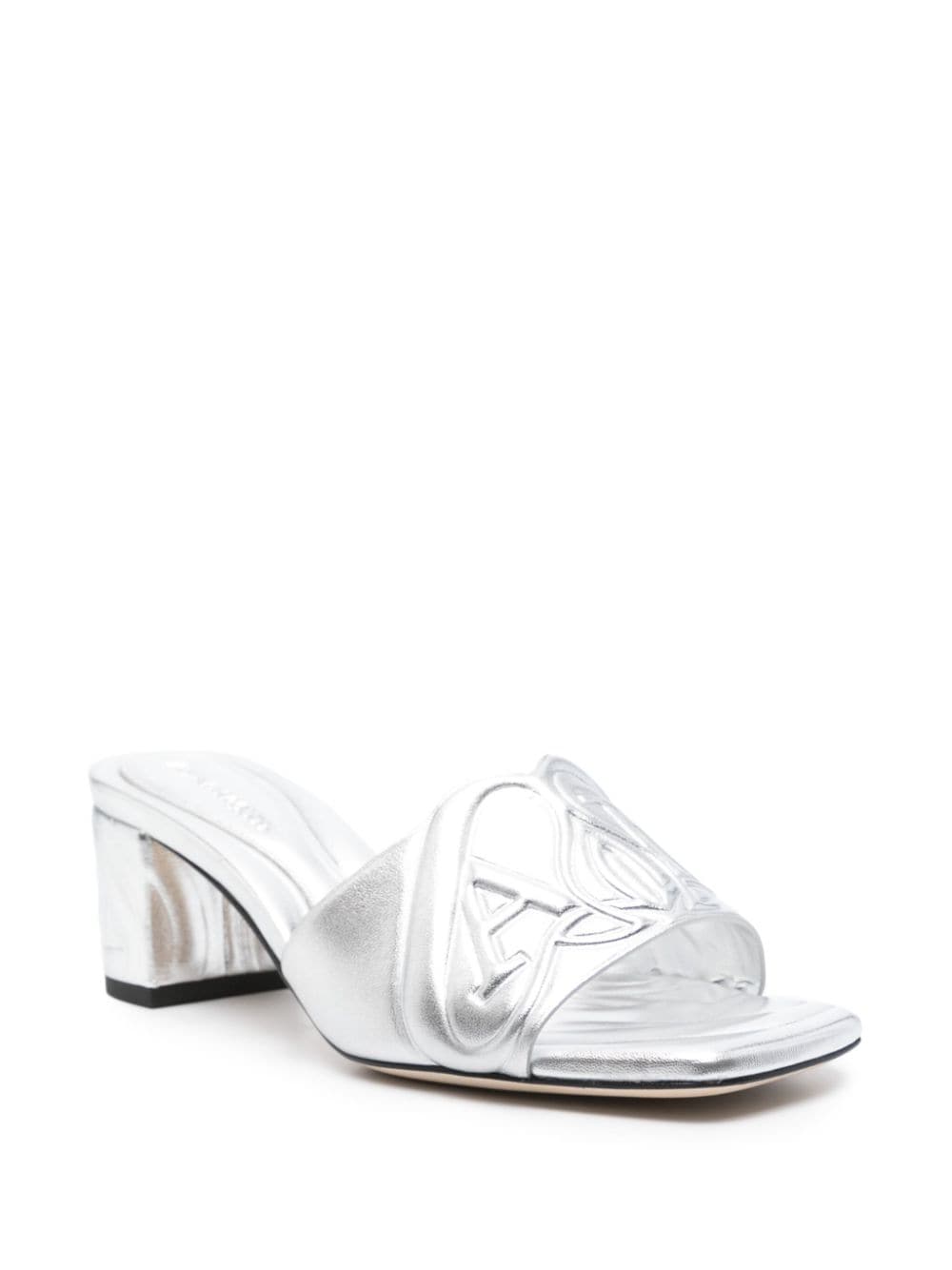 Alexander Mcqueen 60mm Seal Mules Glam Steals