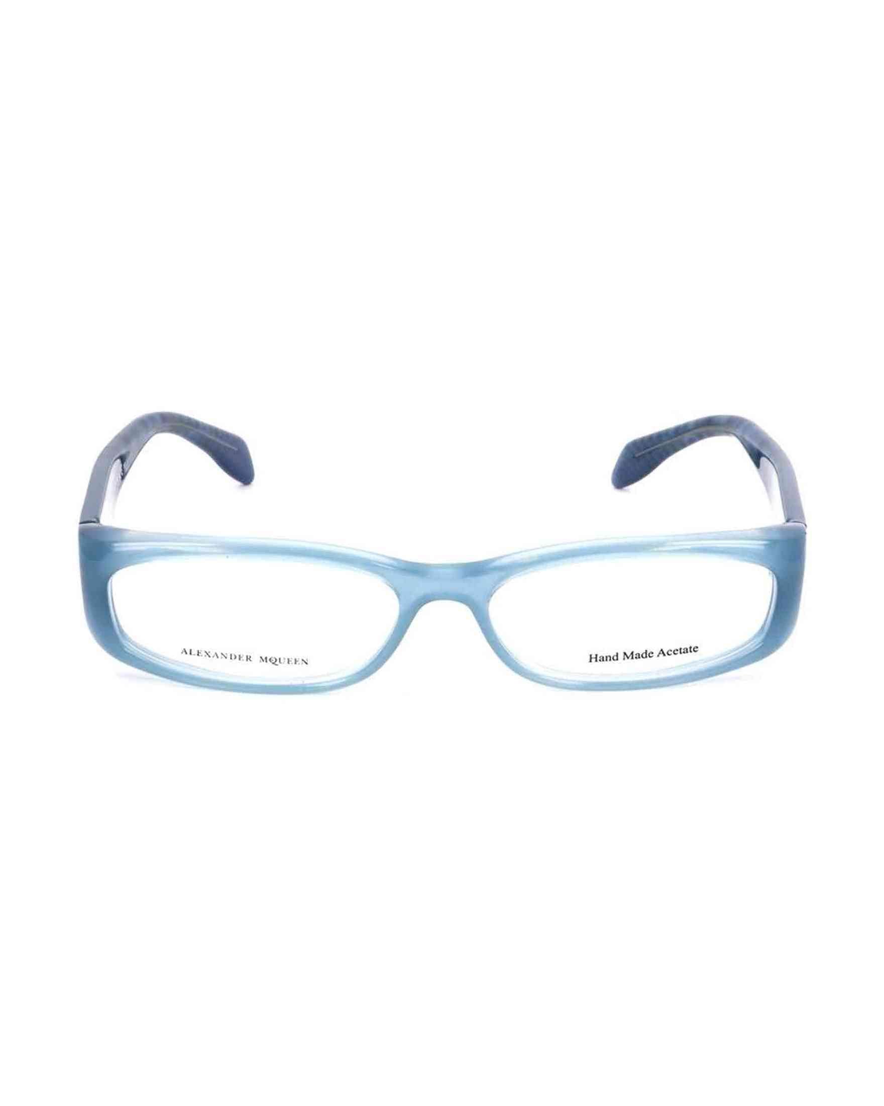 Alexander Mcqueen Acetate Blue Frame Glam Steals