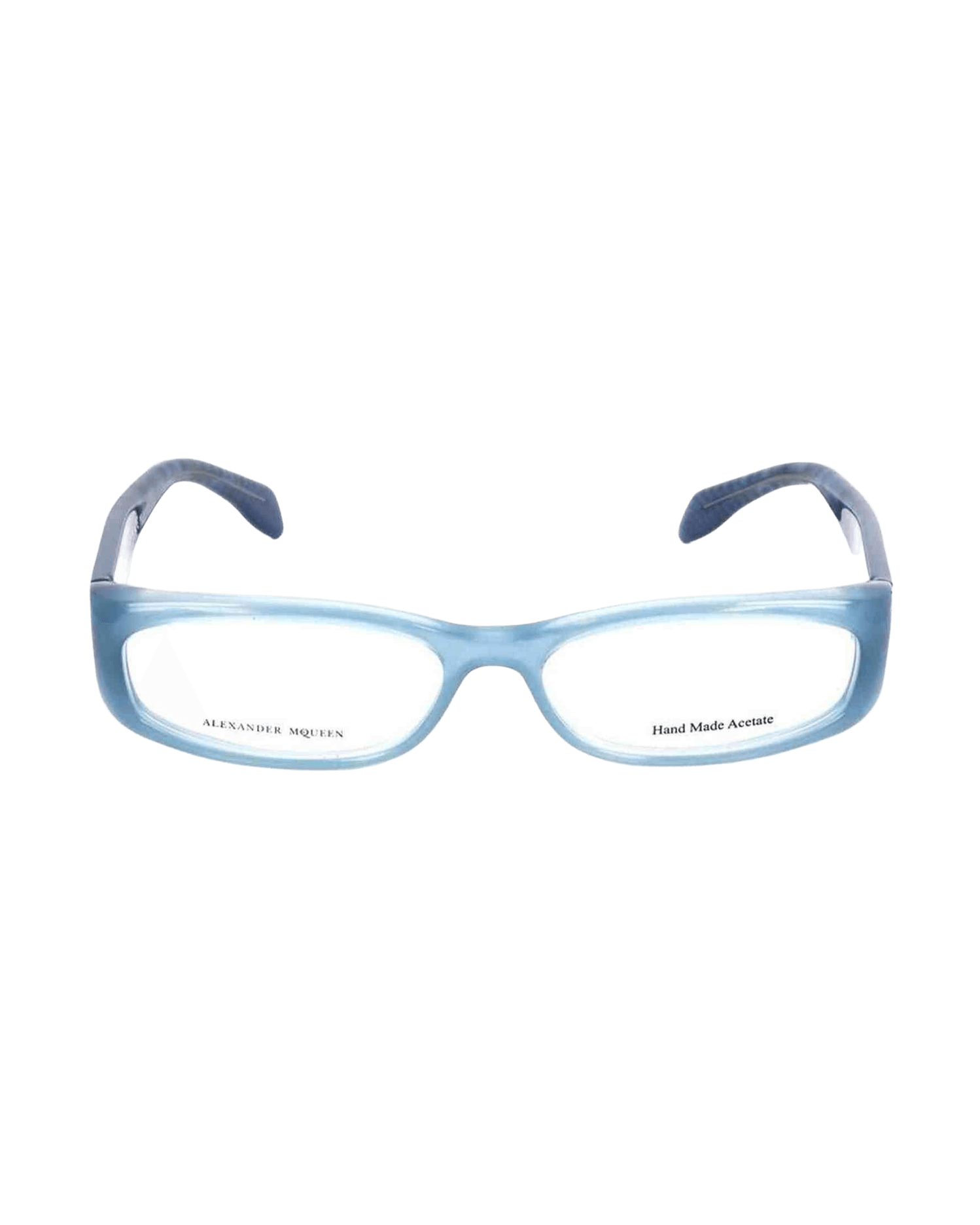 Alexander Mcqueen Acetate Blue Frame Glam Steals