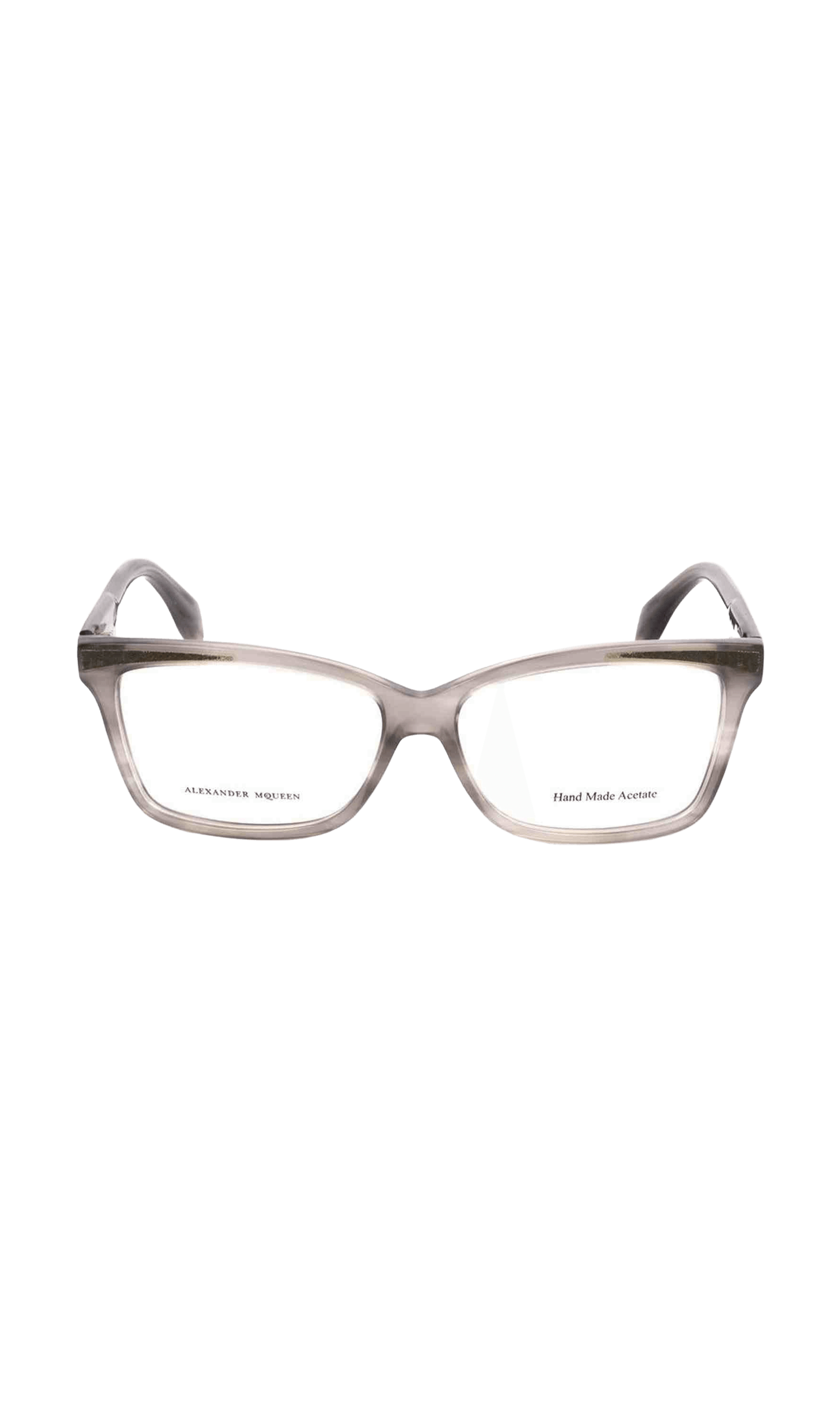 Alexander Mcqueen Acetate Gray Frame Glam Steals