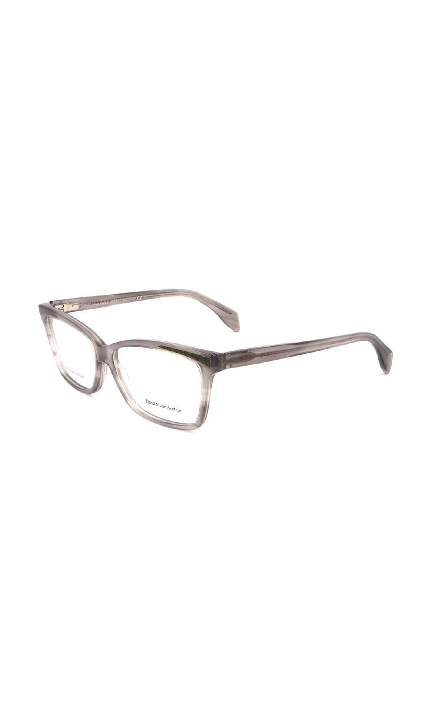 Alexander Mcqueen Acetate Gray Frame Glam Steals