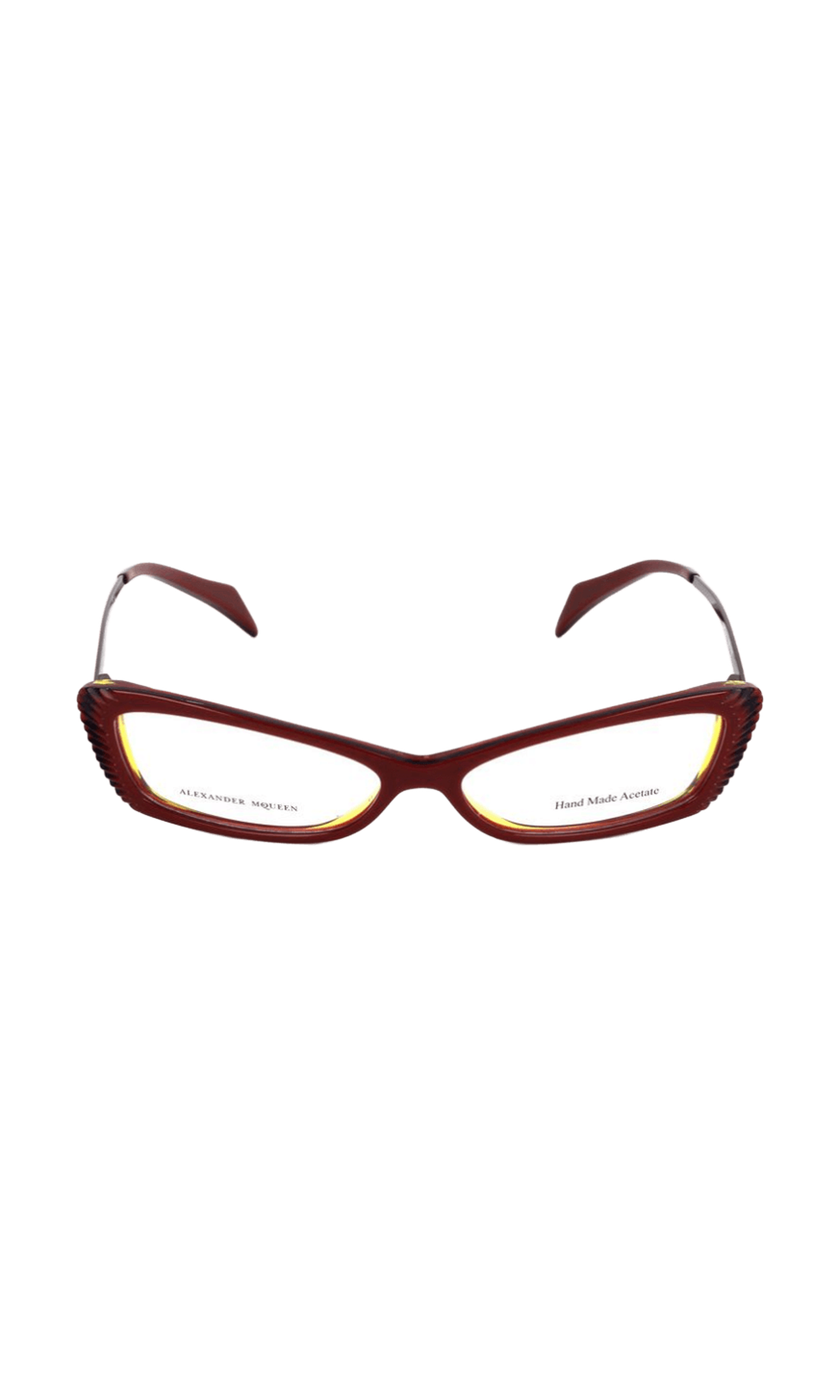 Alexander Mcqueen Acetate Multicolor Frame Glam Steals
