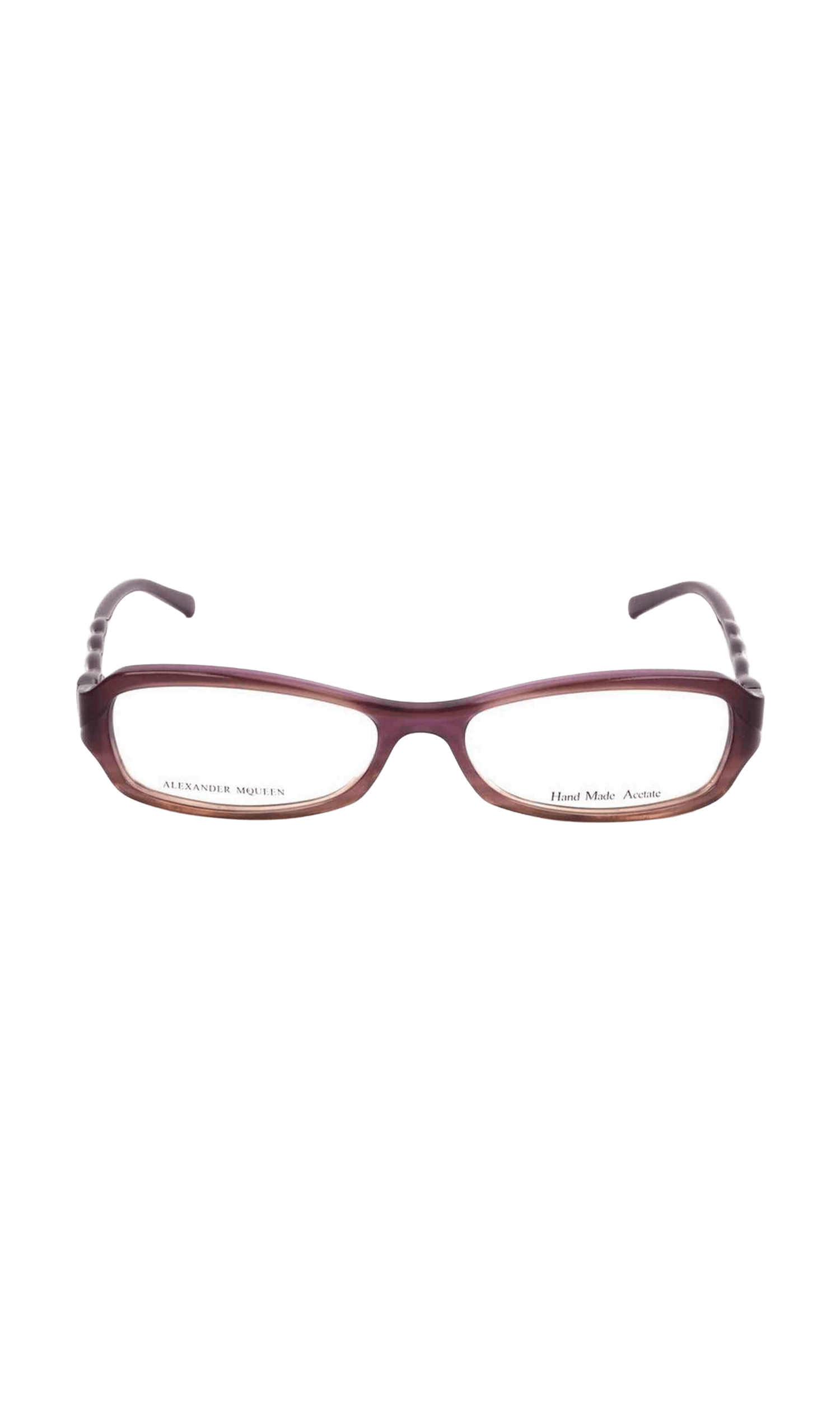 Alexander Mcqueen Acetate Purple Frame Glam Steals