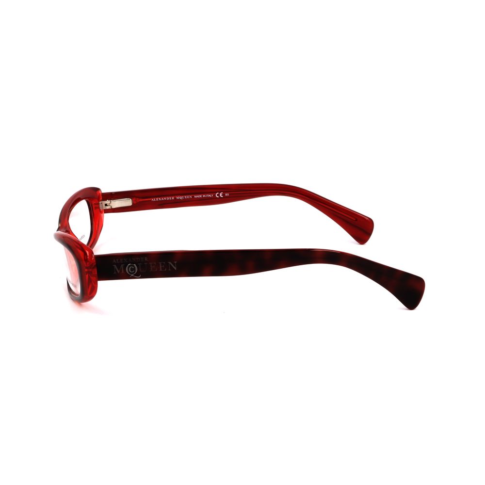 Alexander Mcqueen Acetate Red Frame Glam Steals