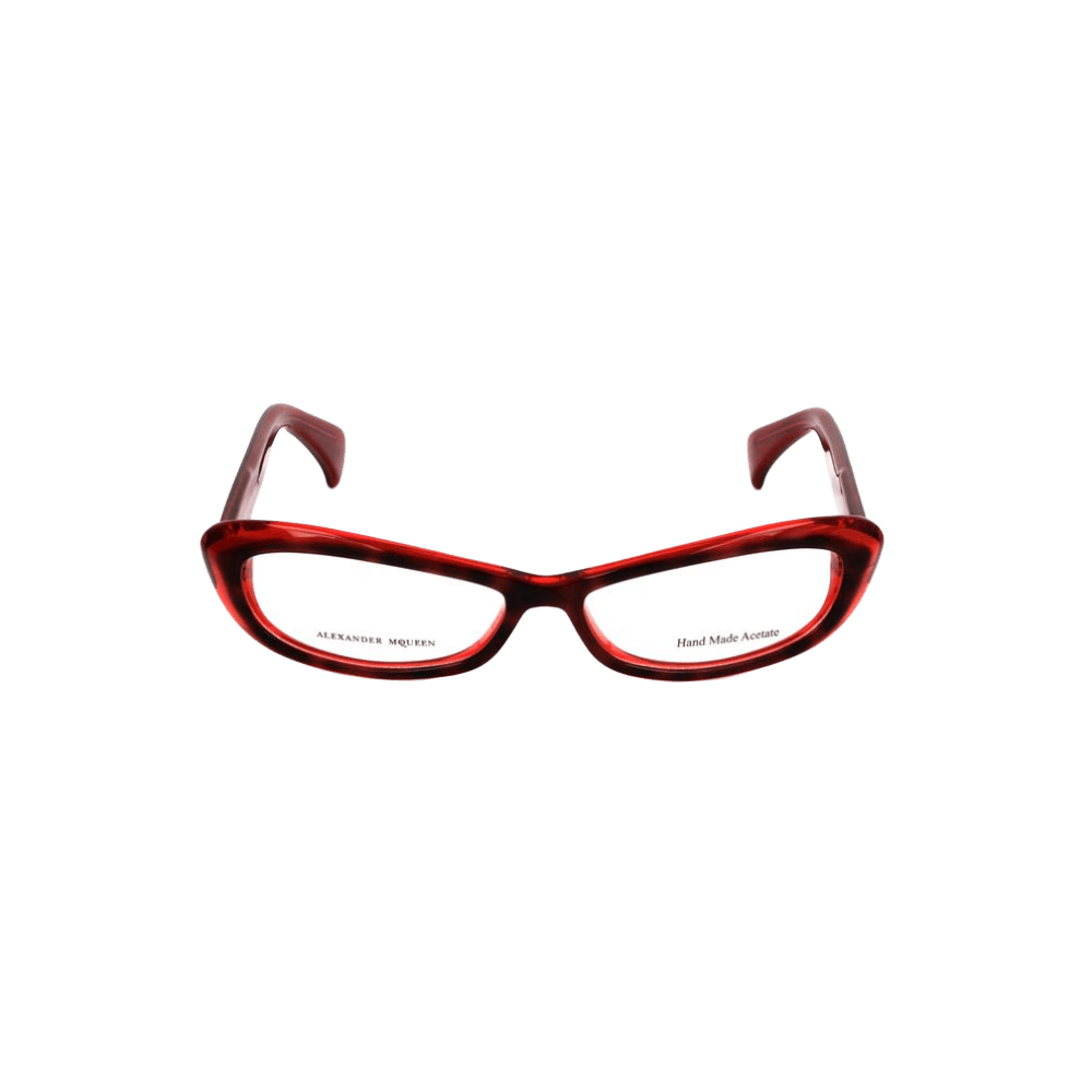 Alexander Mcqueen Acetate Red Frame Glam Steals