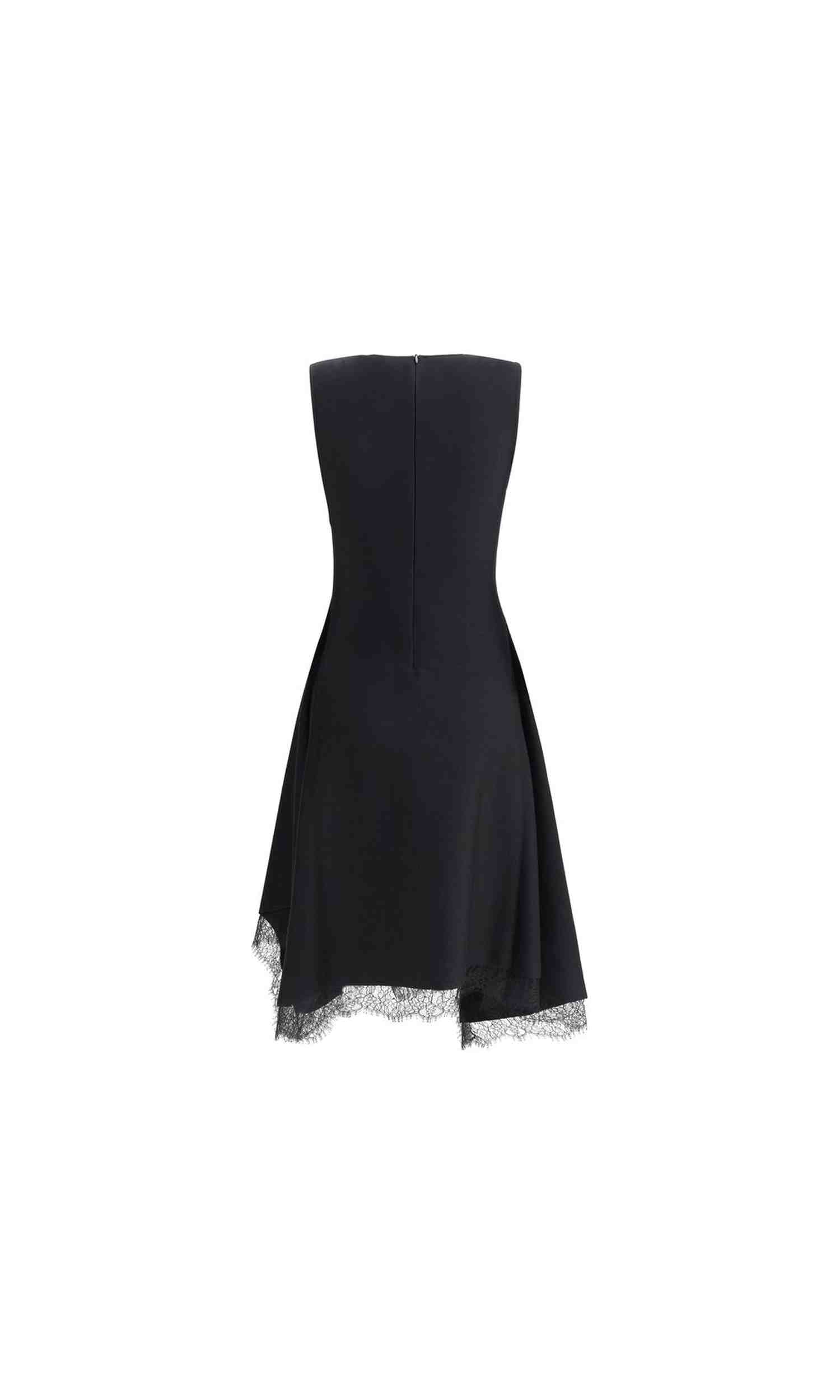 Alexander Mcqueen Asymmetric Midi Dress Glam Steals