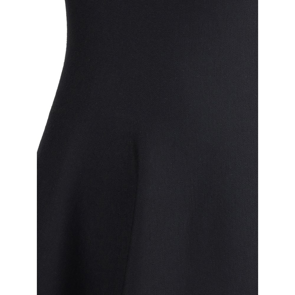 Alexander Mcqueen Asymmetric Midi Dress Glam Steals