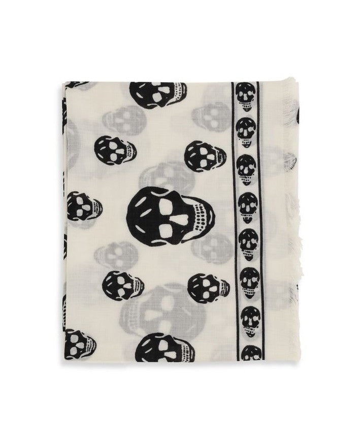Alexander Mcqueen Beige Modal Scarf 