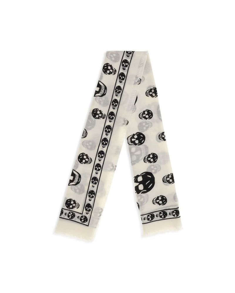 Alexander Mcqueen Beige Modal Scarf 