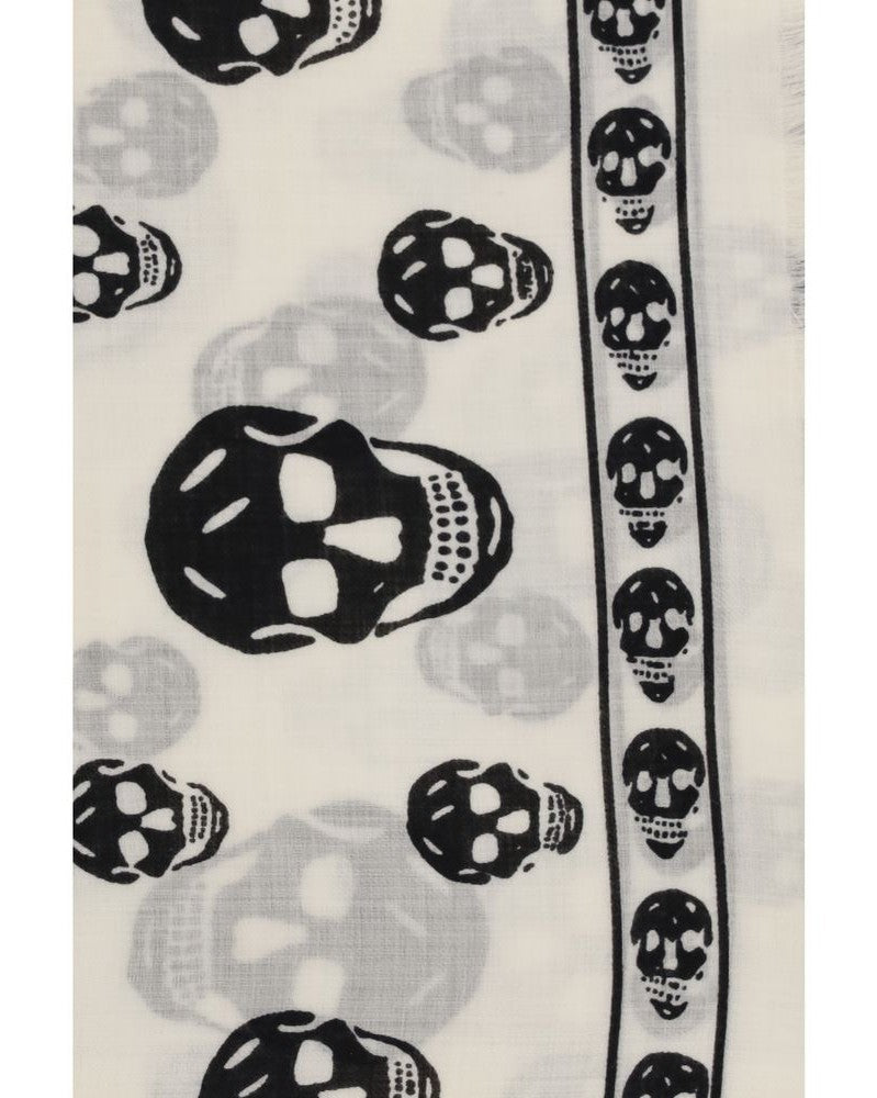 Alexander Mcqueen Beige Modal Scarf 