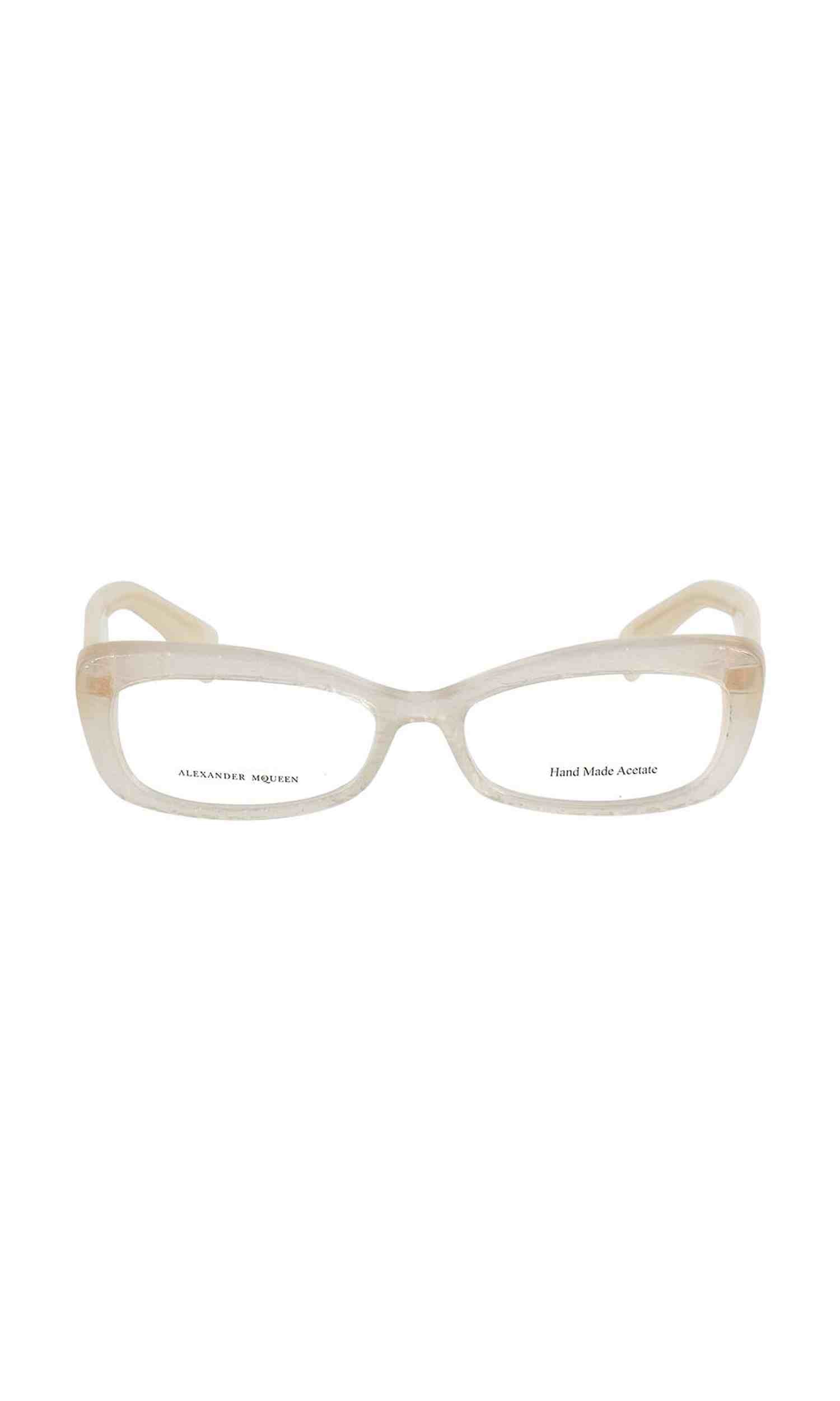 Alexander Mcqueen Bicolor Acetate Frame Glam Steals