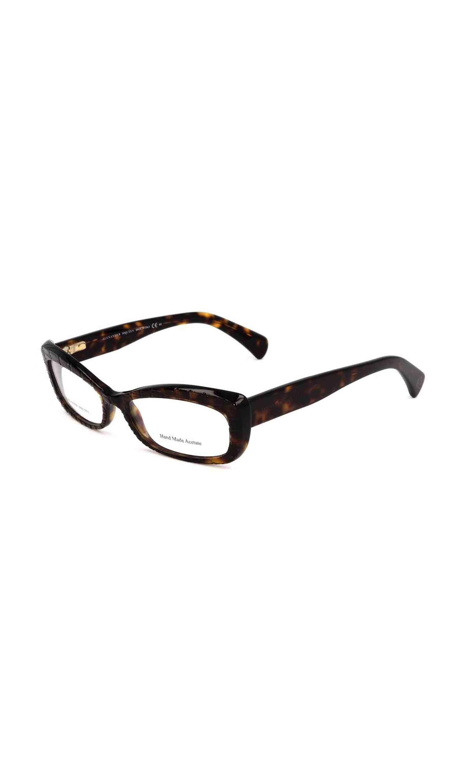 Alexander Mcqueen Bicolor Acetate Frame Glam Steals