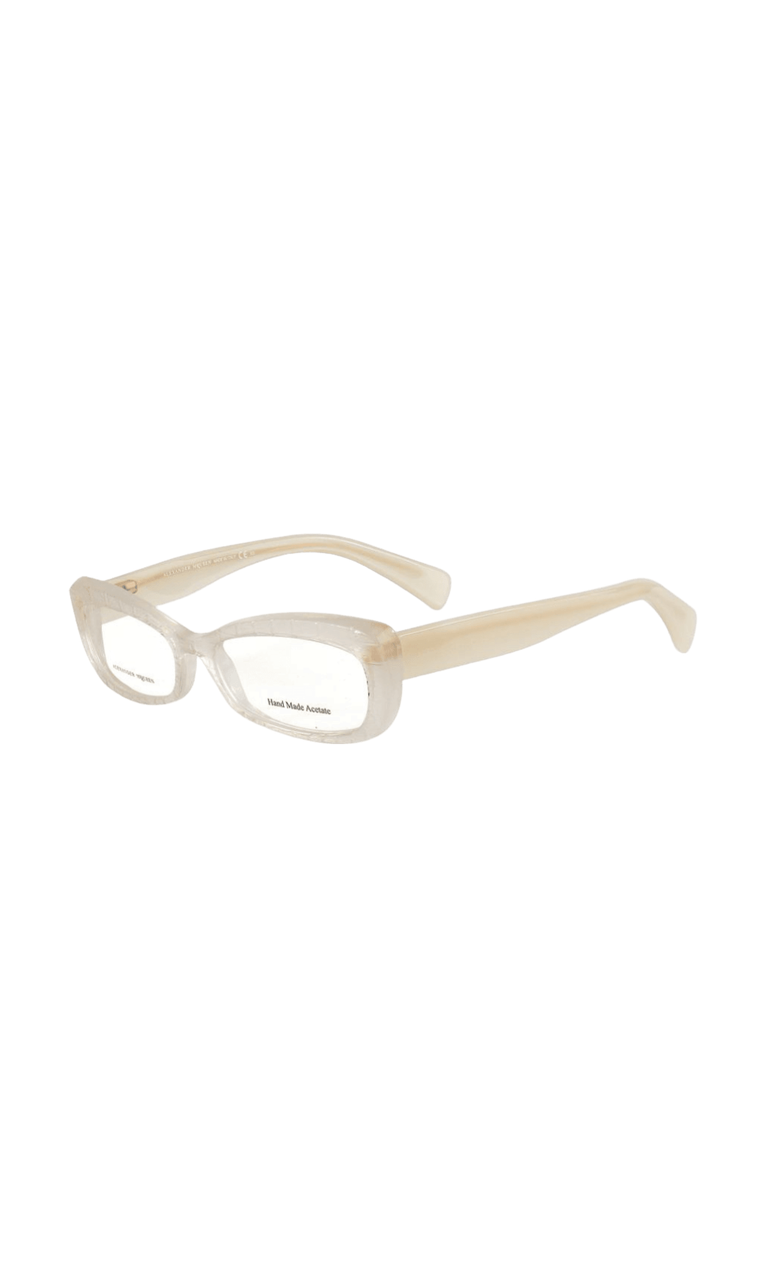 Alexander Mcqueen Bicolor Acetate Frame Glam Steals