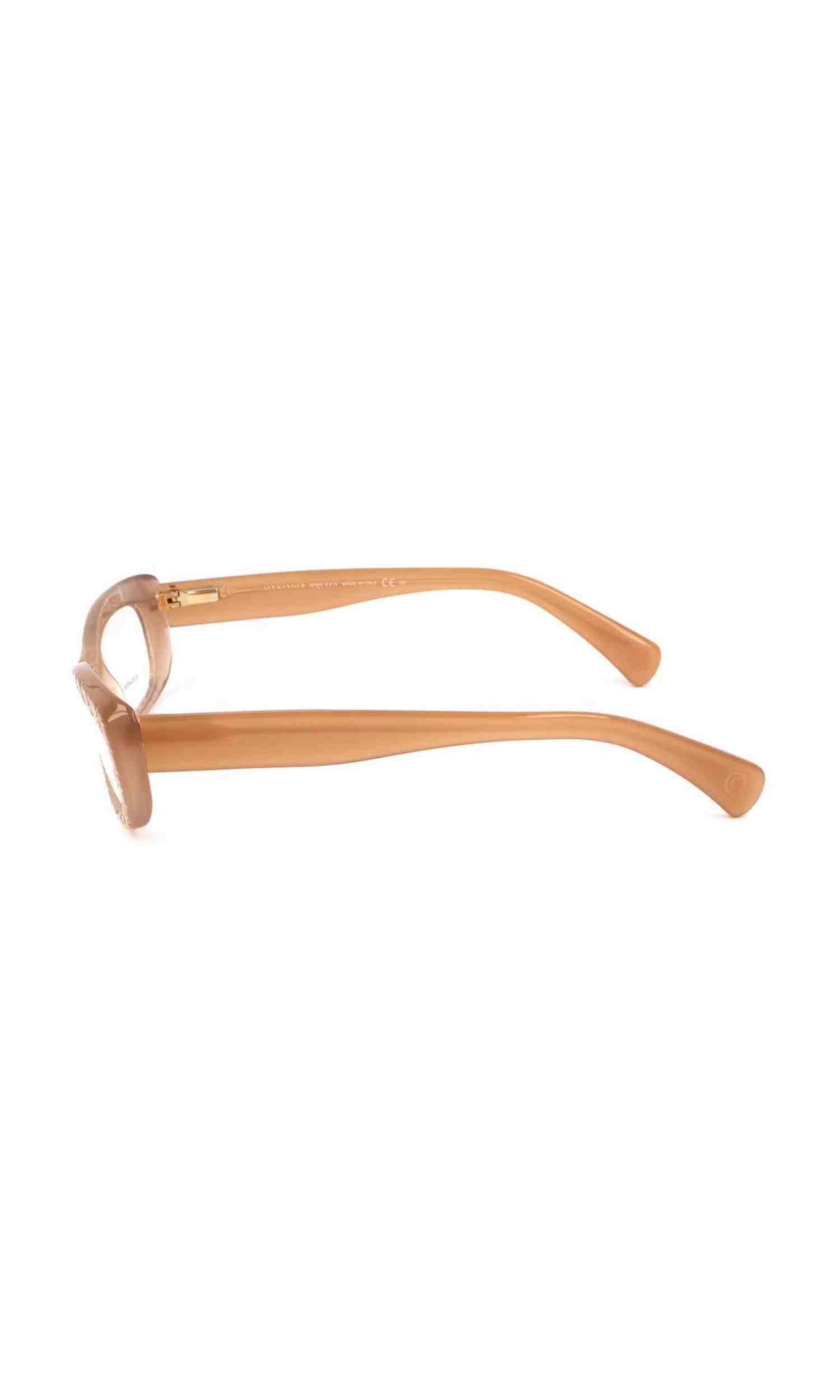 Alexander Mcqueen Bicolor Acetate Frame Glam Steals