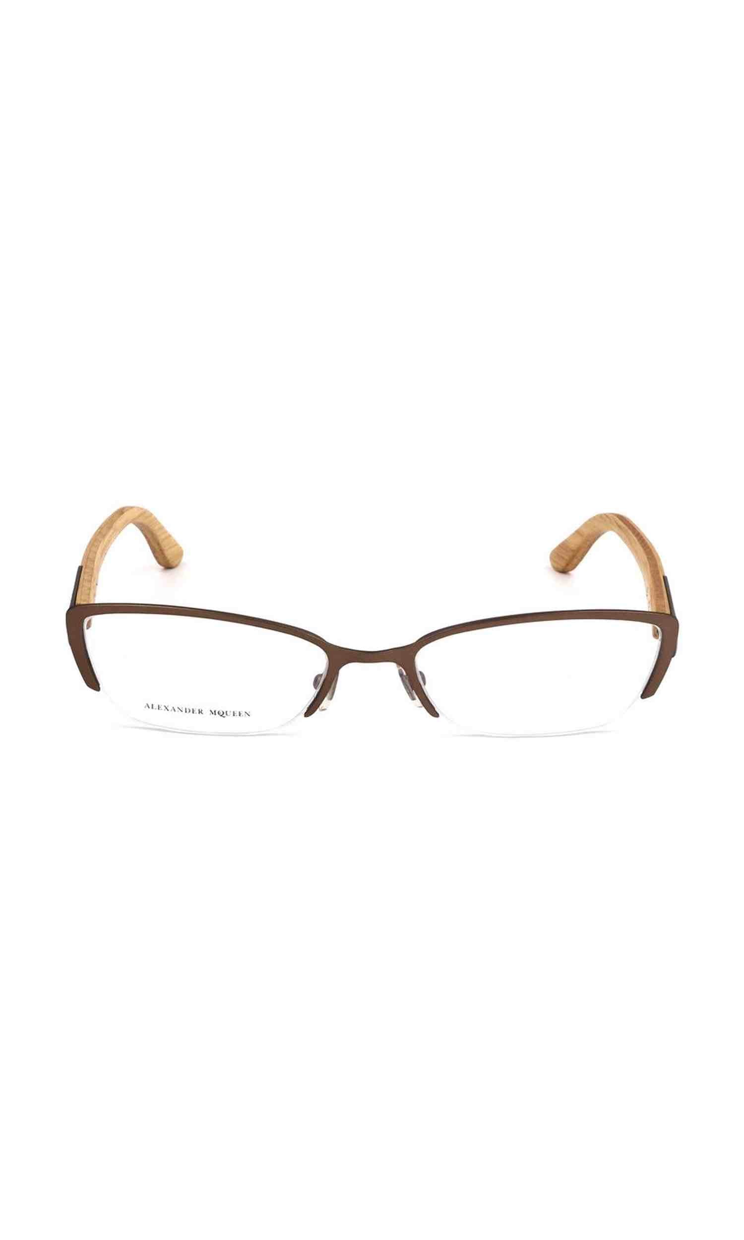 Alexander Mcqueen Bicolor Metal Frame Glam Steals