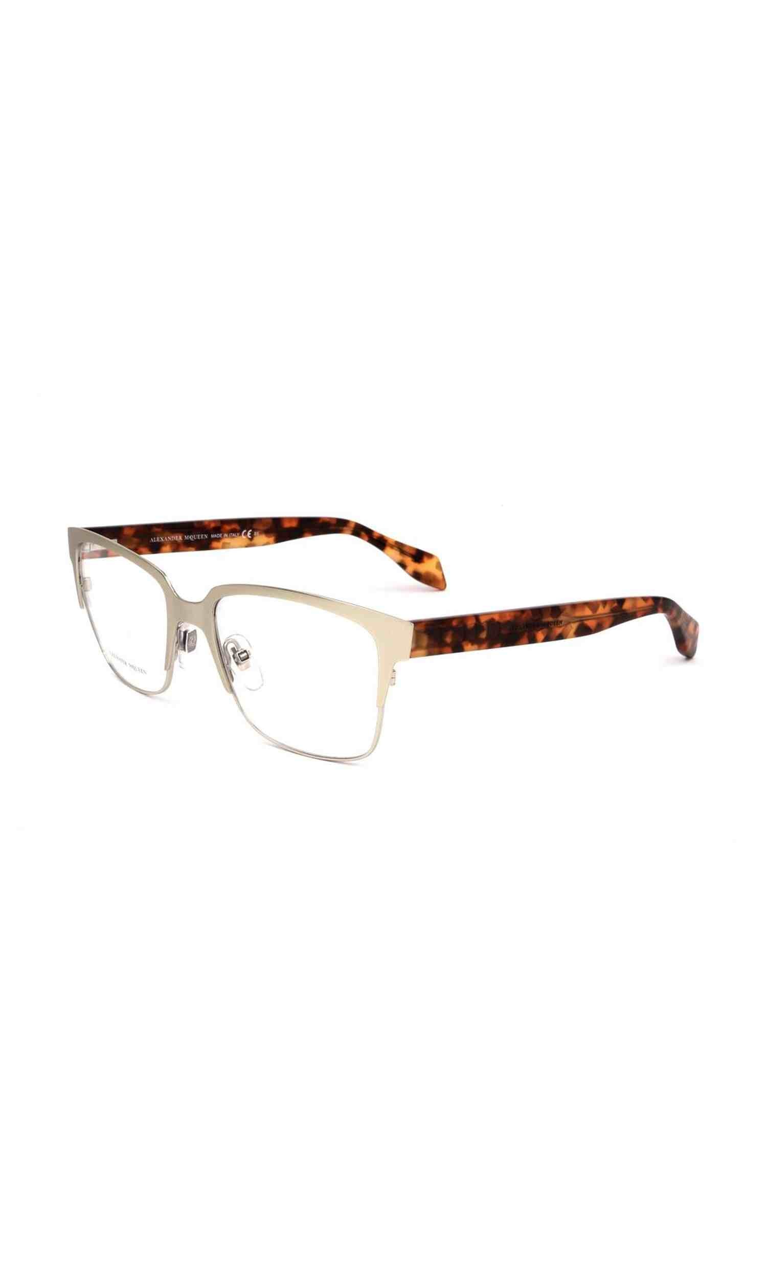 Alexander Mcqueen Bicolor Metal Frame Glam Steals