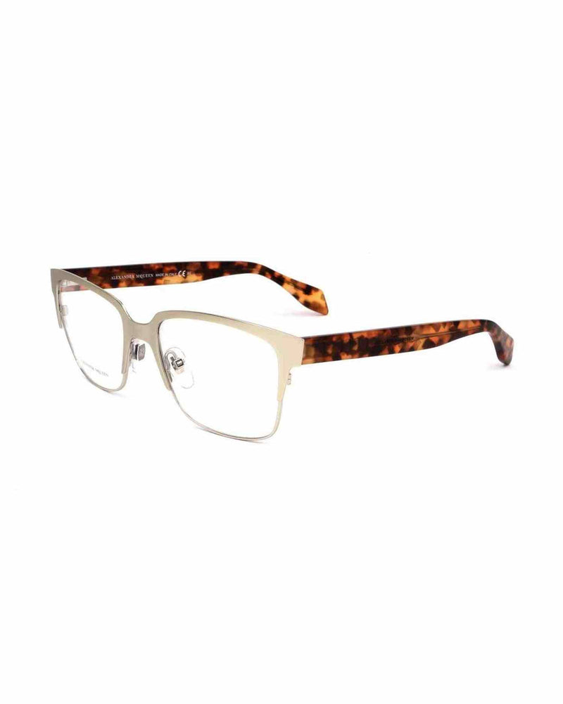 Alexander Mcqueen Bicolor Metal Frame Glam Steals