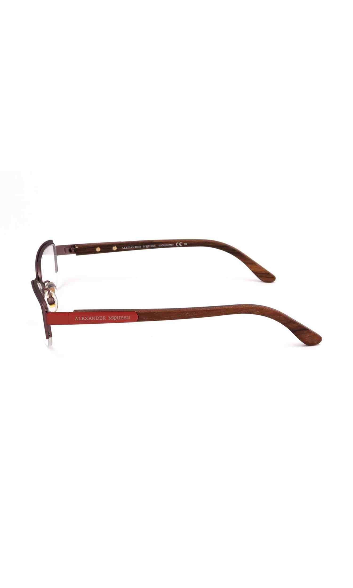 Alexander Mcqueen Bicolor Metal Frame Glam Steals