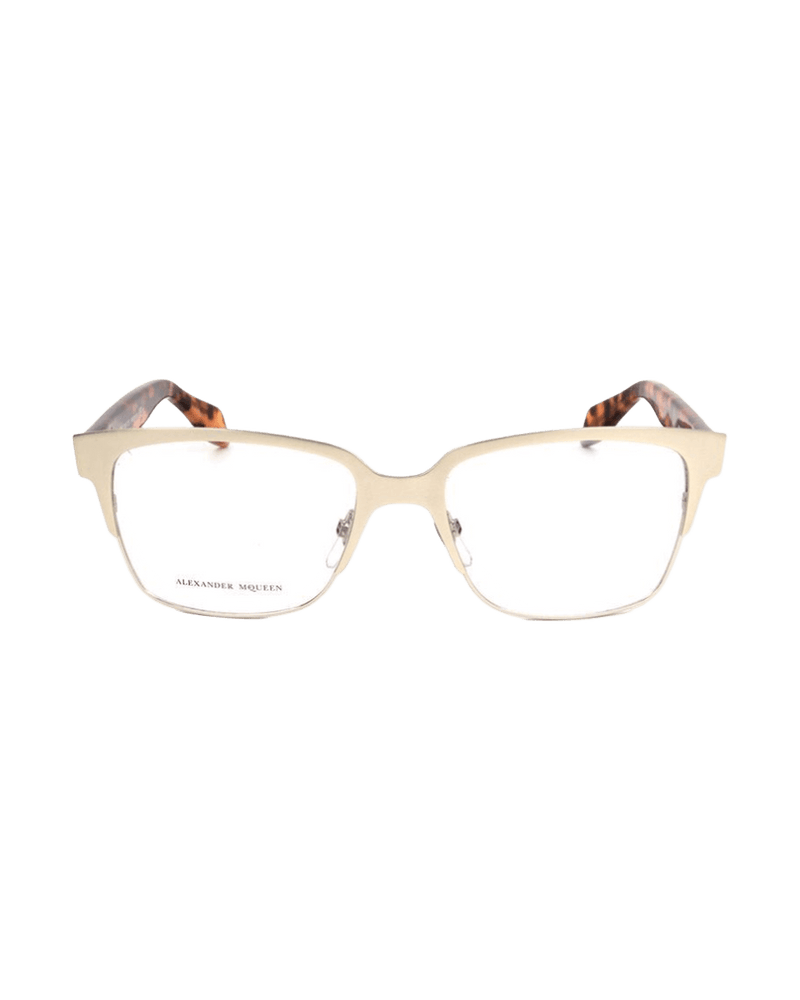 Alexander Mcqueen Bicolor Metal Frame Glam Steals