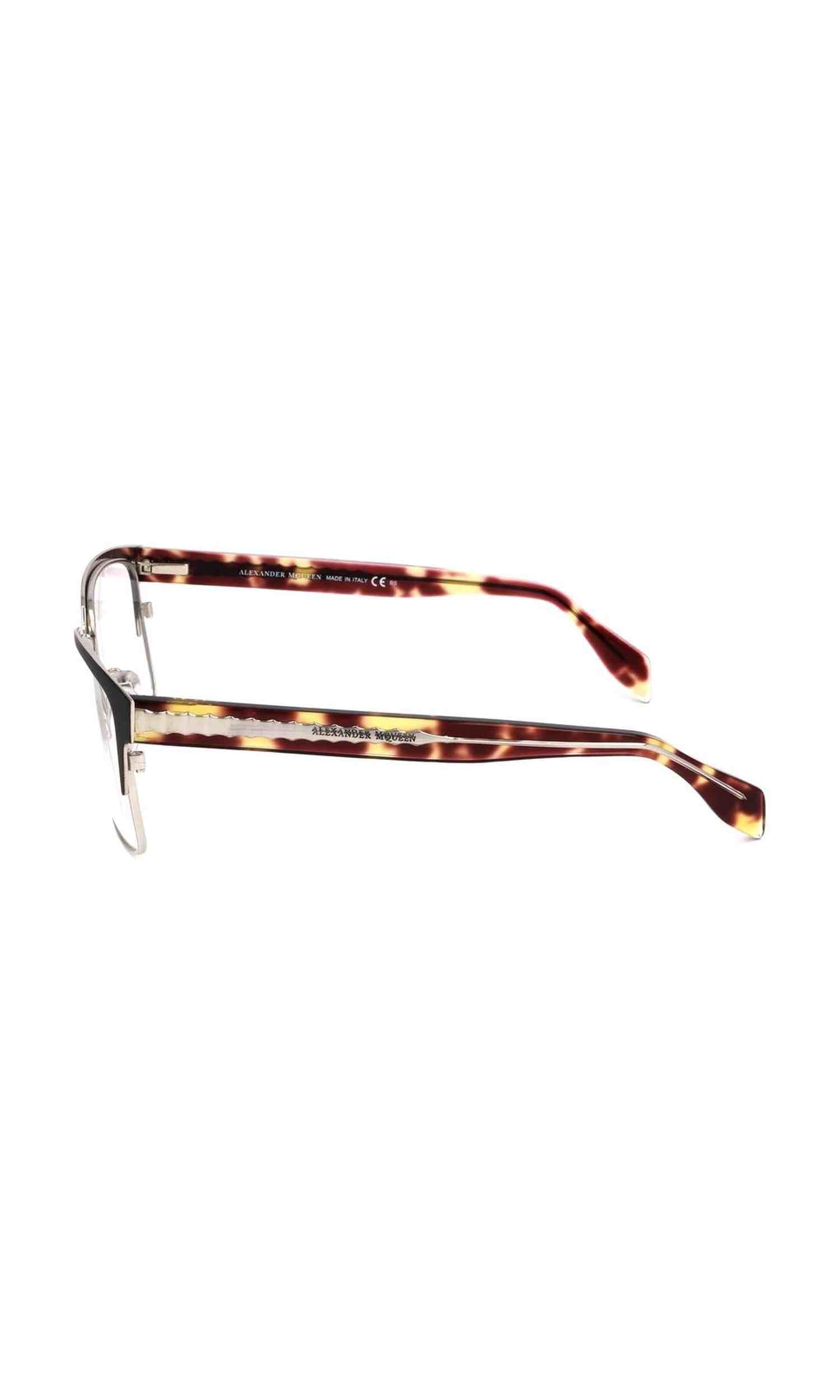 Alexander Mcqueen Bicolor Metal Frame Glam Steals