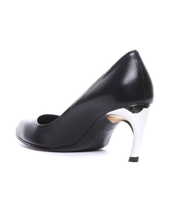 Alexander Mcqueen Black Lambskin High Heel Pumps Glam Steals