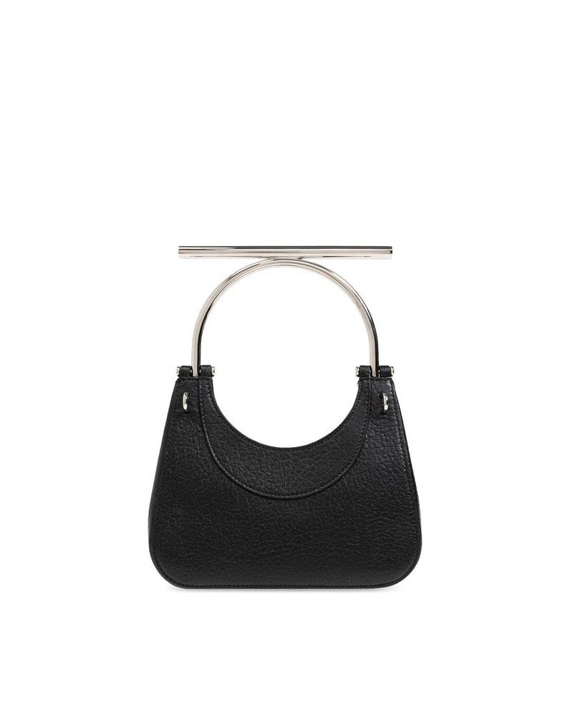 Alexander Mcqueen Black Leather Lamb Handbag Glam Steals