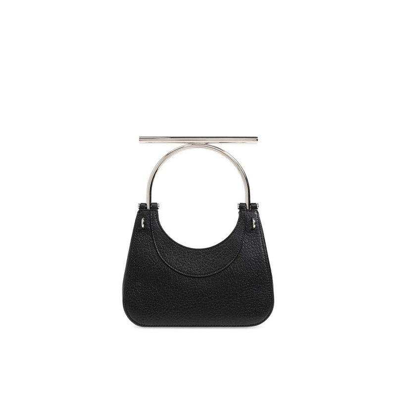 Alexander Mcqueen Black Leather Lamb Handbag Glam Steals