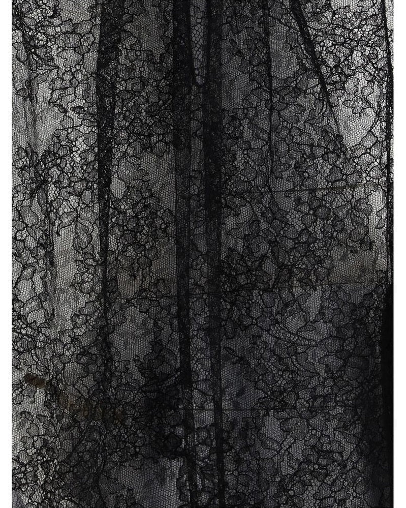 Alexander Mcqueen Black Polyamide Top Glam Steals