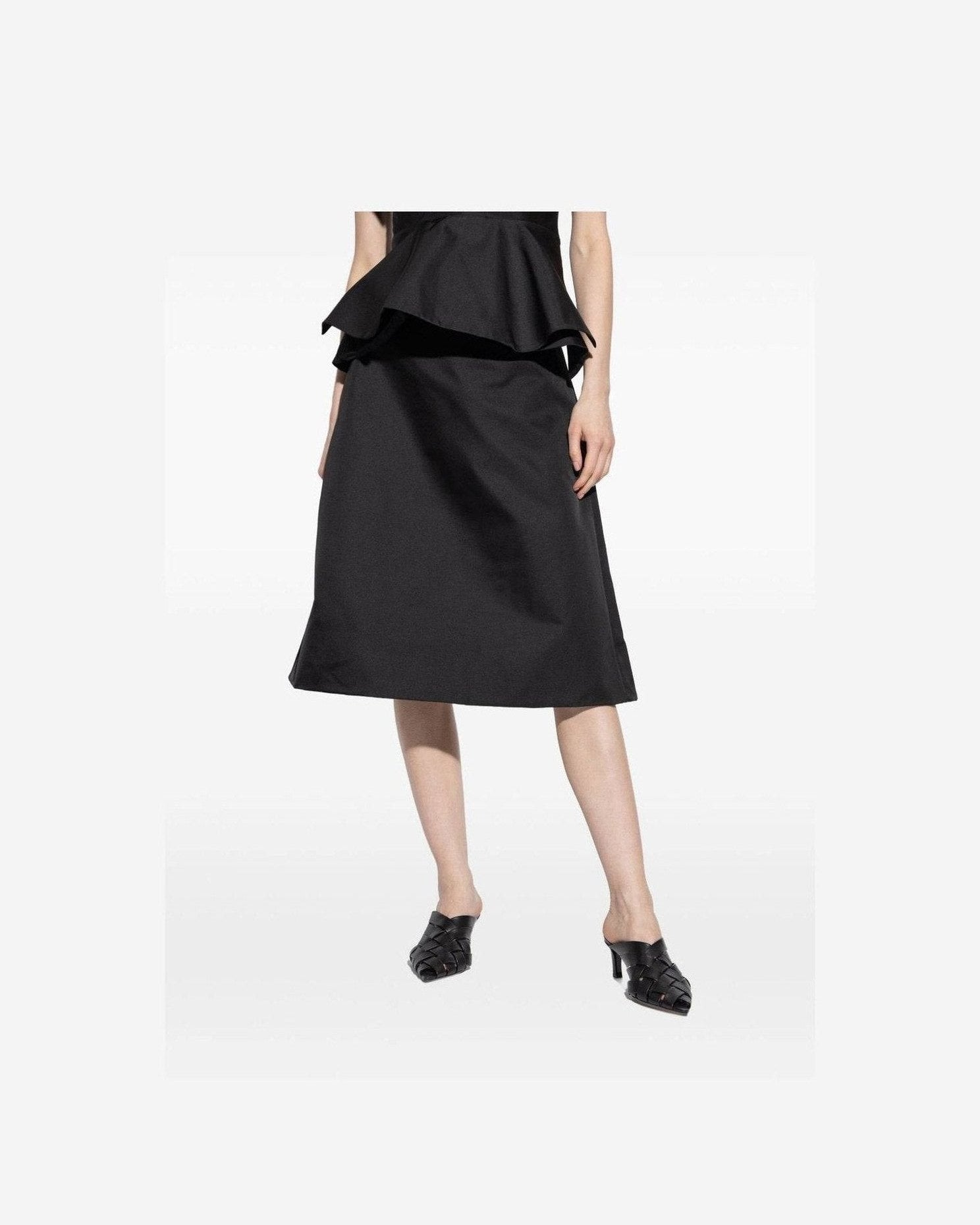 Alexander Mcqueen Black Skirt Glam Steals