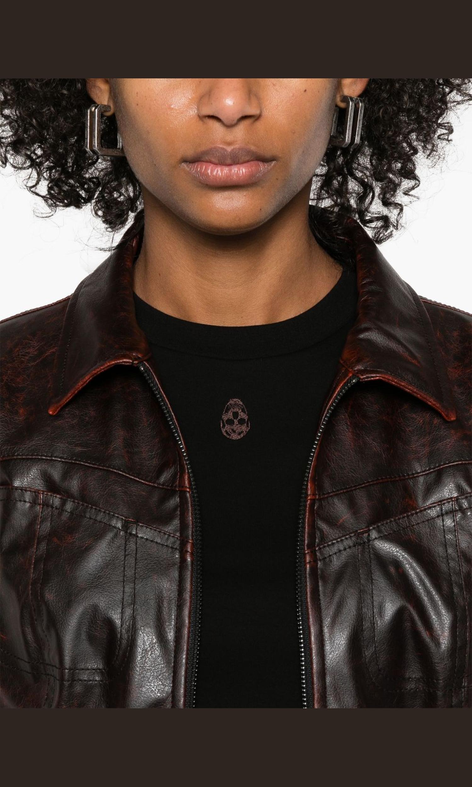 Alexander Mcqueen Black T-shirt Glam Steals