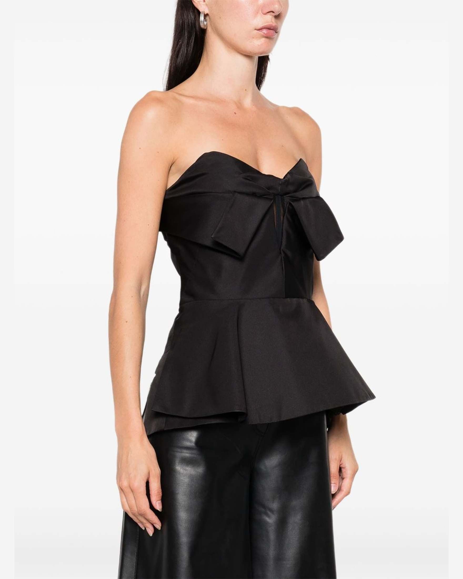 Alexander Mcqueen Black Top Glam Steals