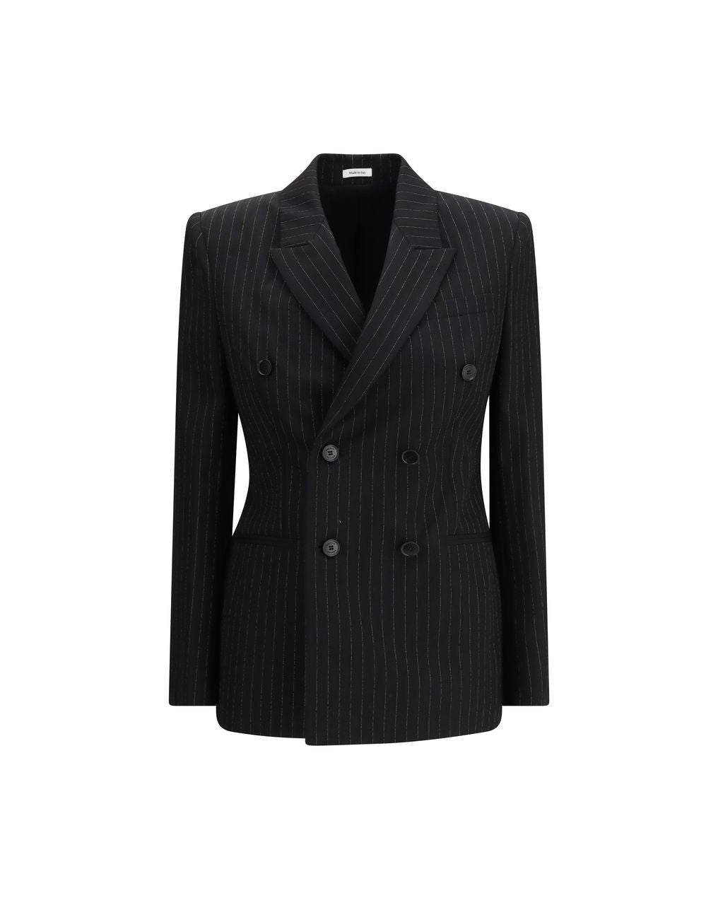 Alexander Mcqueen Black Wool Blazer Glam Steals