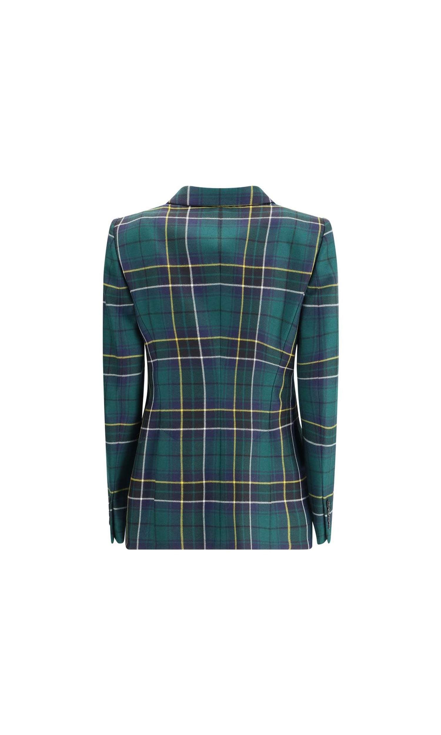Alexander Mcqueen Check Patterned Blazer Glam Steals