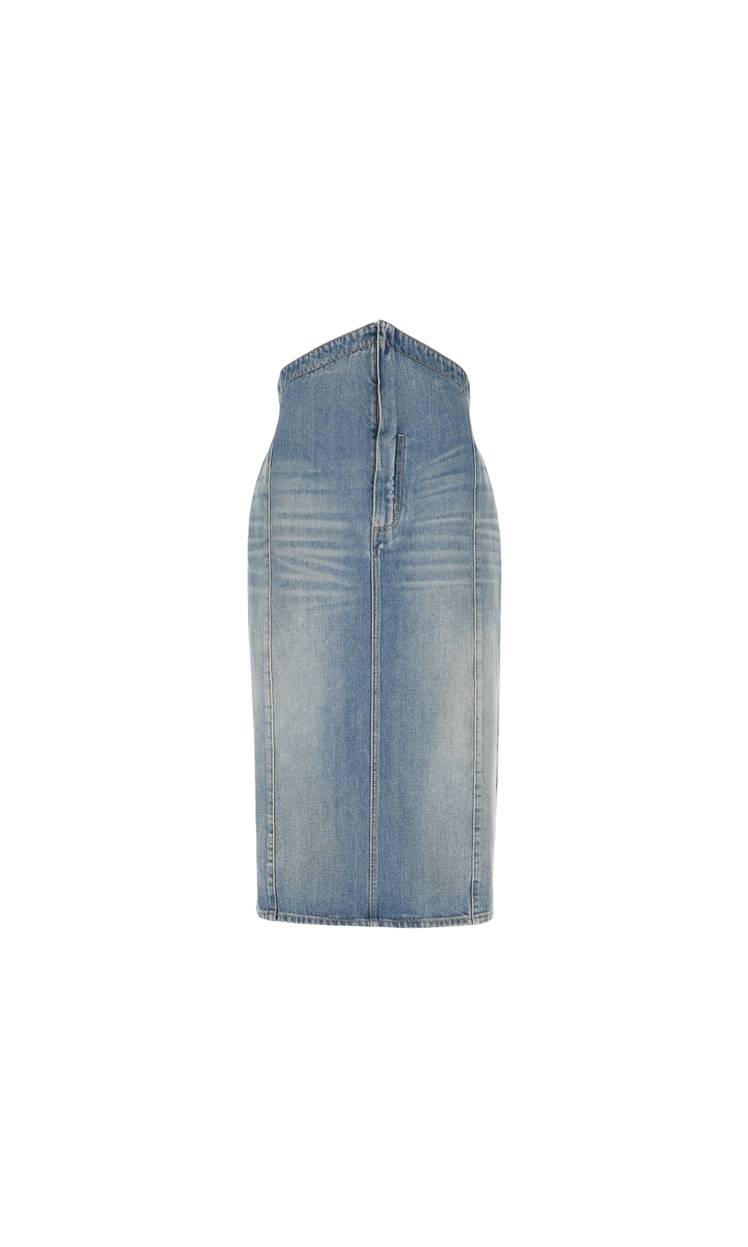 Alexander Mcqueen Clear Blue Skirt