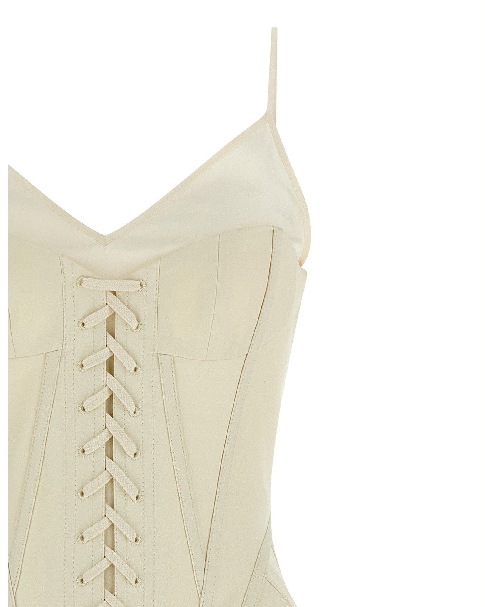 Alexander Mcqueen Corset Dress Dresses