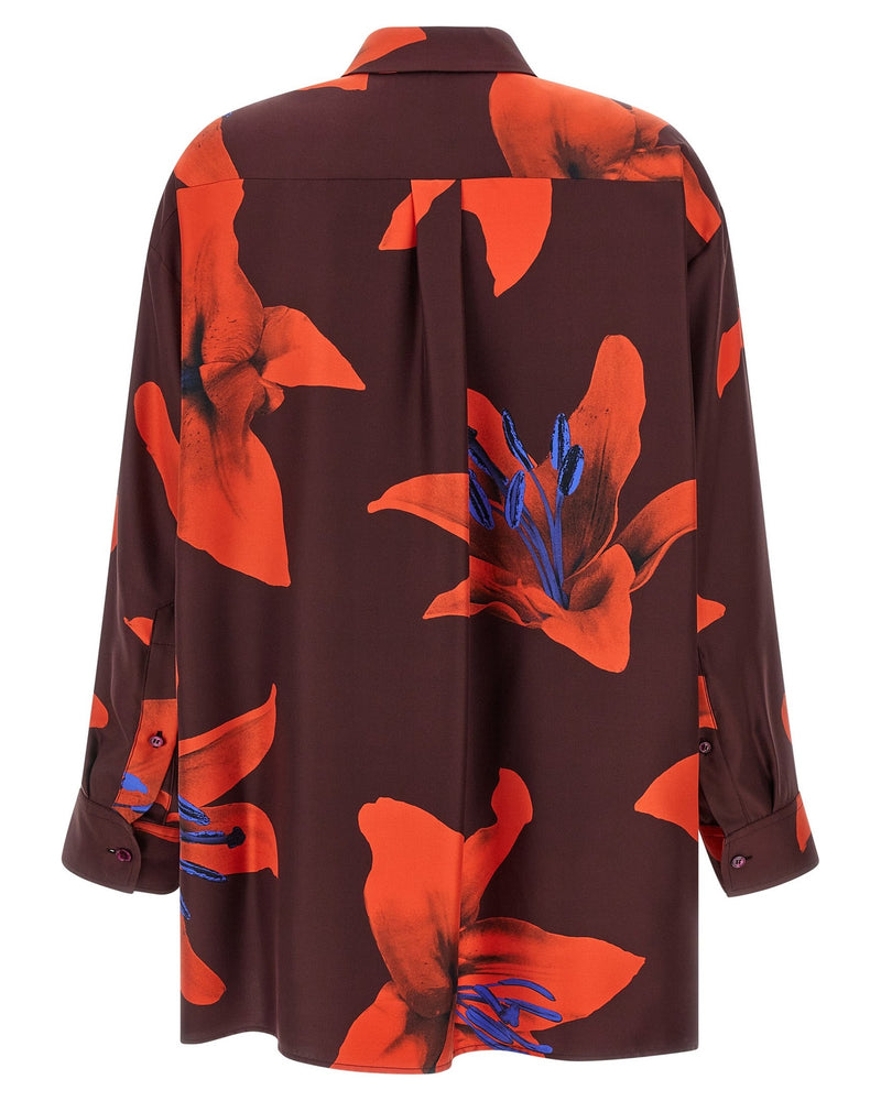 Alexander Mcqueen Flame Lily Shirt Glam Steals