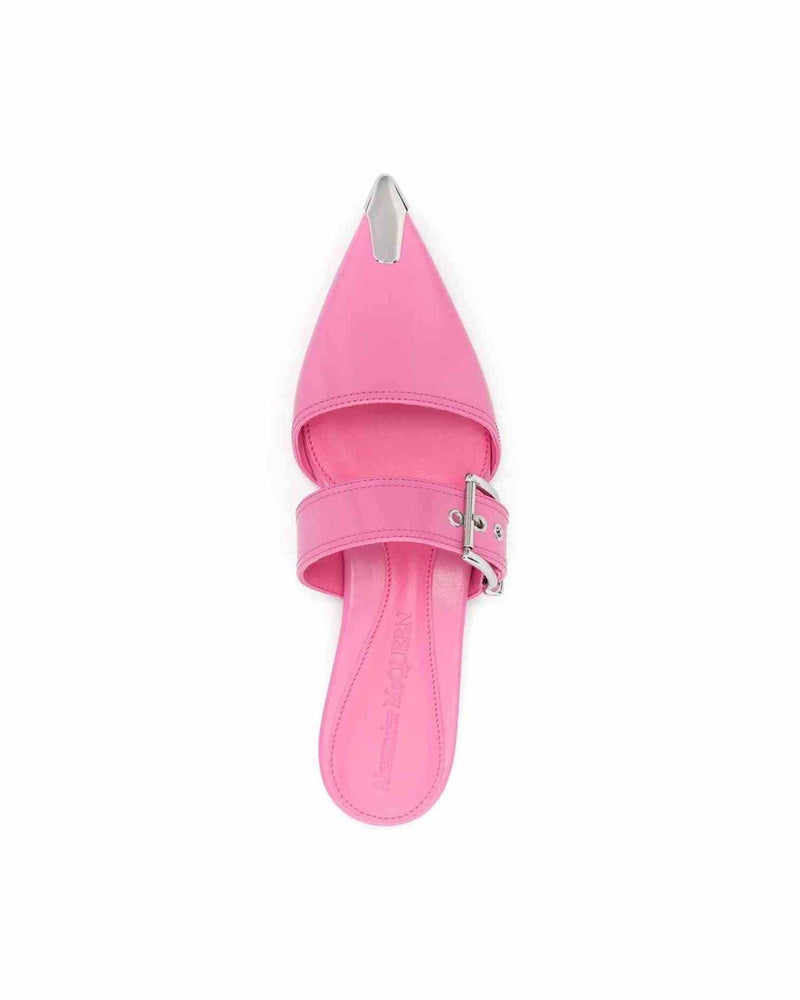 Alexander Mcqueen Flat Mules Glam Steals