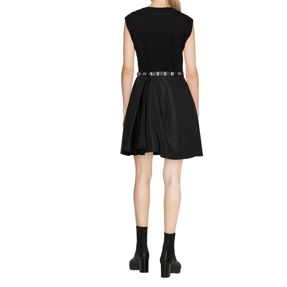 Alexander Mcqueen Gathered Mini Dress Glam Steals