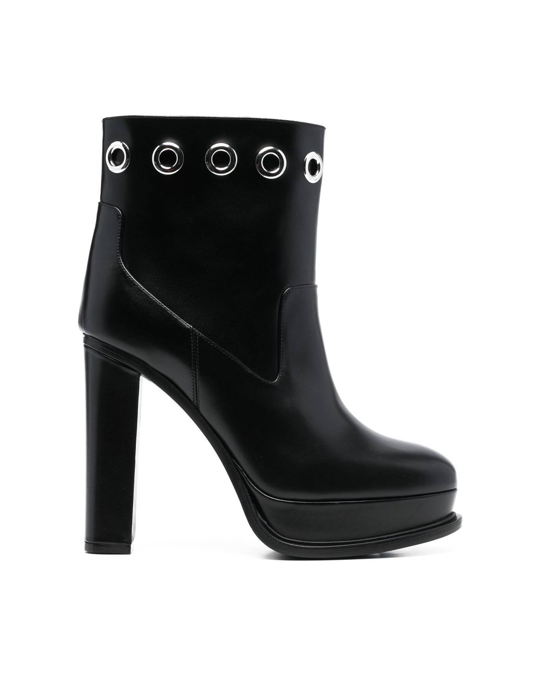 Alexander Mcqueen Heeles Boots Glam Steals
