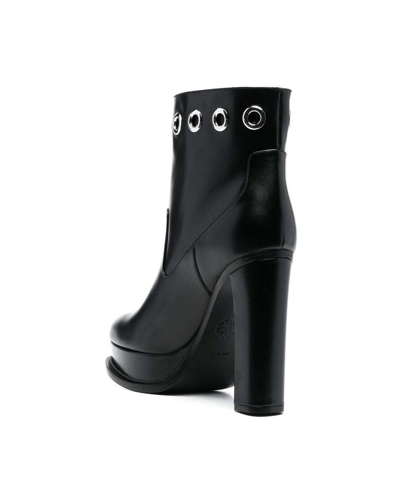 Alexander Mcqueen Heeles Boots Glam Steals