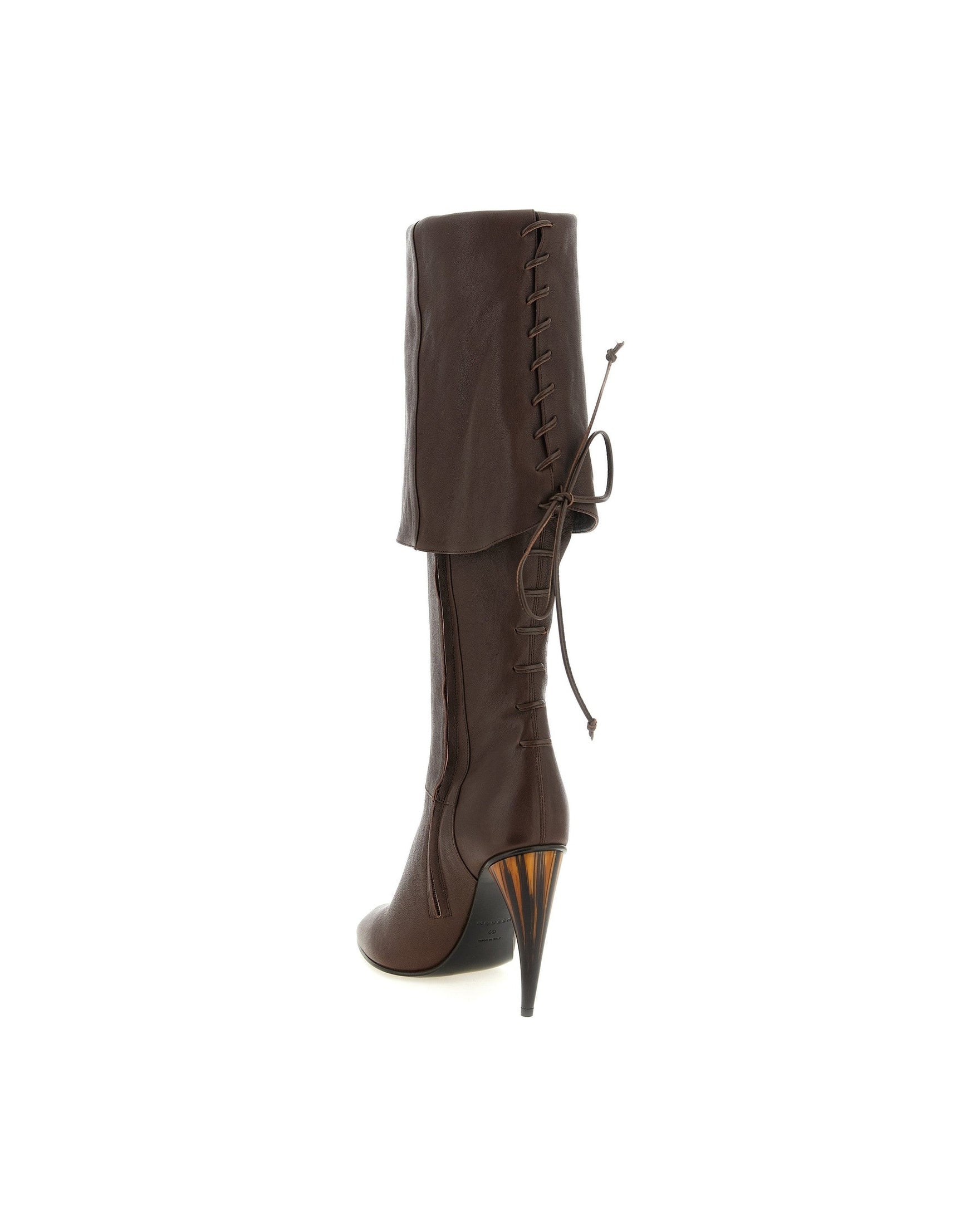 Alexander Mcqueen Horn Heel Boots Glam Steals