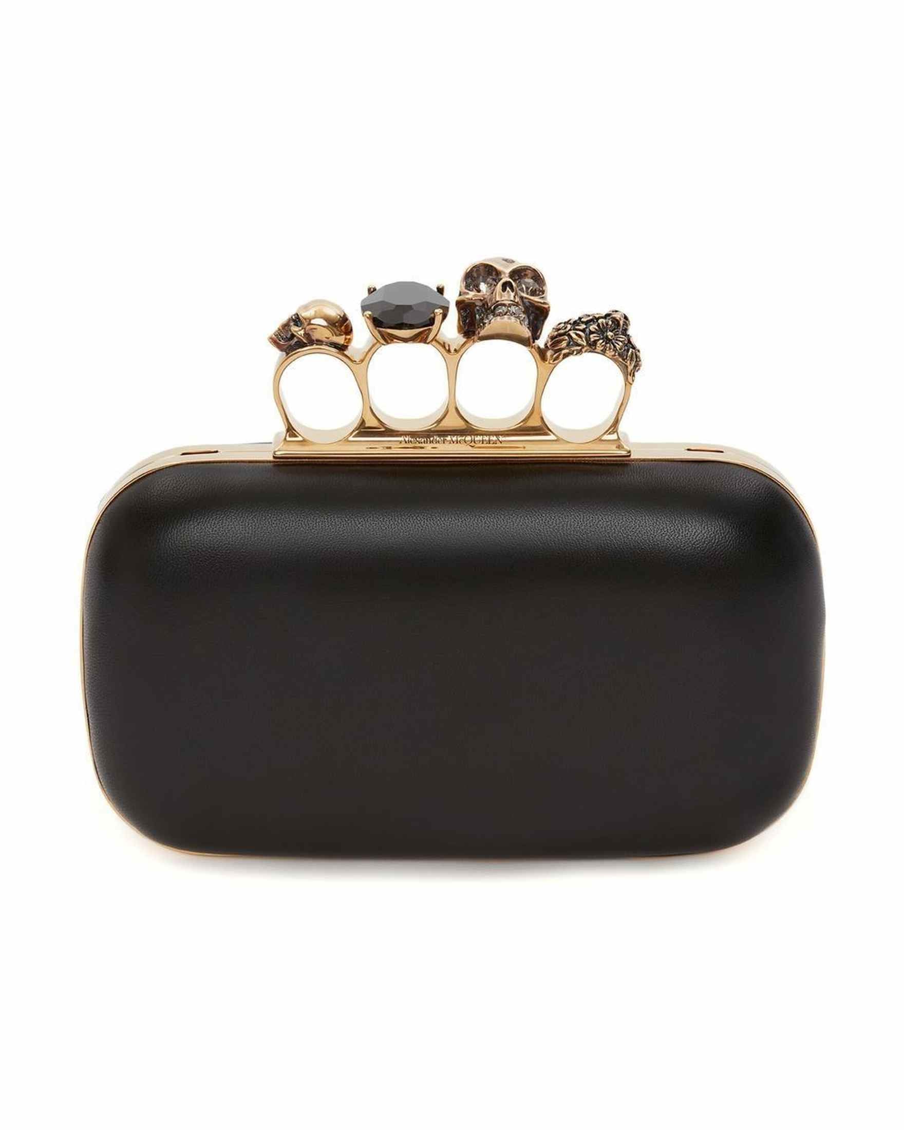 Alexander Mcqueen Knuckle Chain Clutch Glam Steals