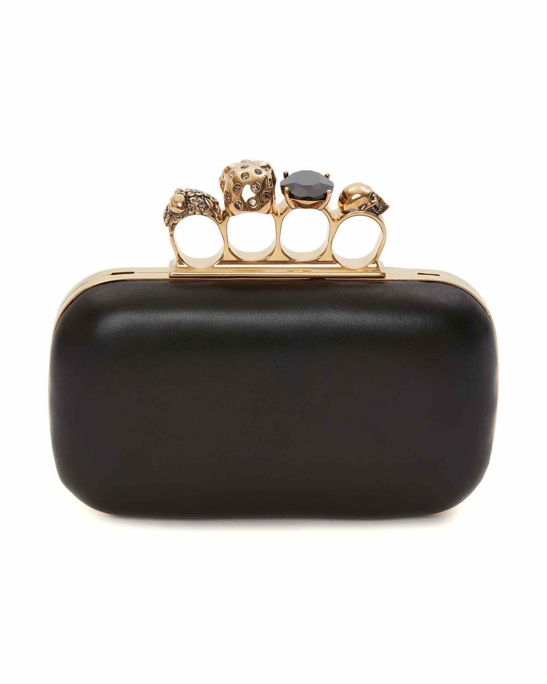 Alexander Mcqueen Knuckle Chain Clutch Glam Steals