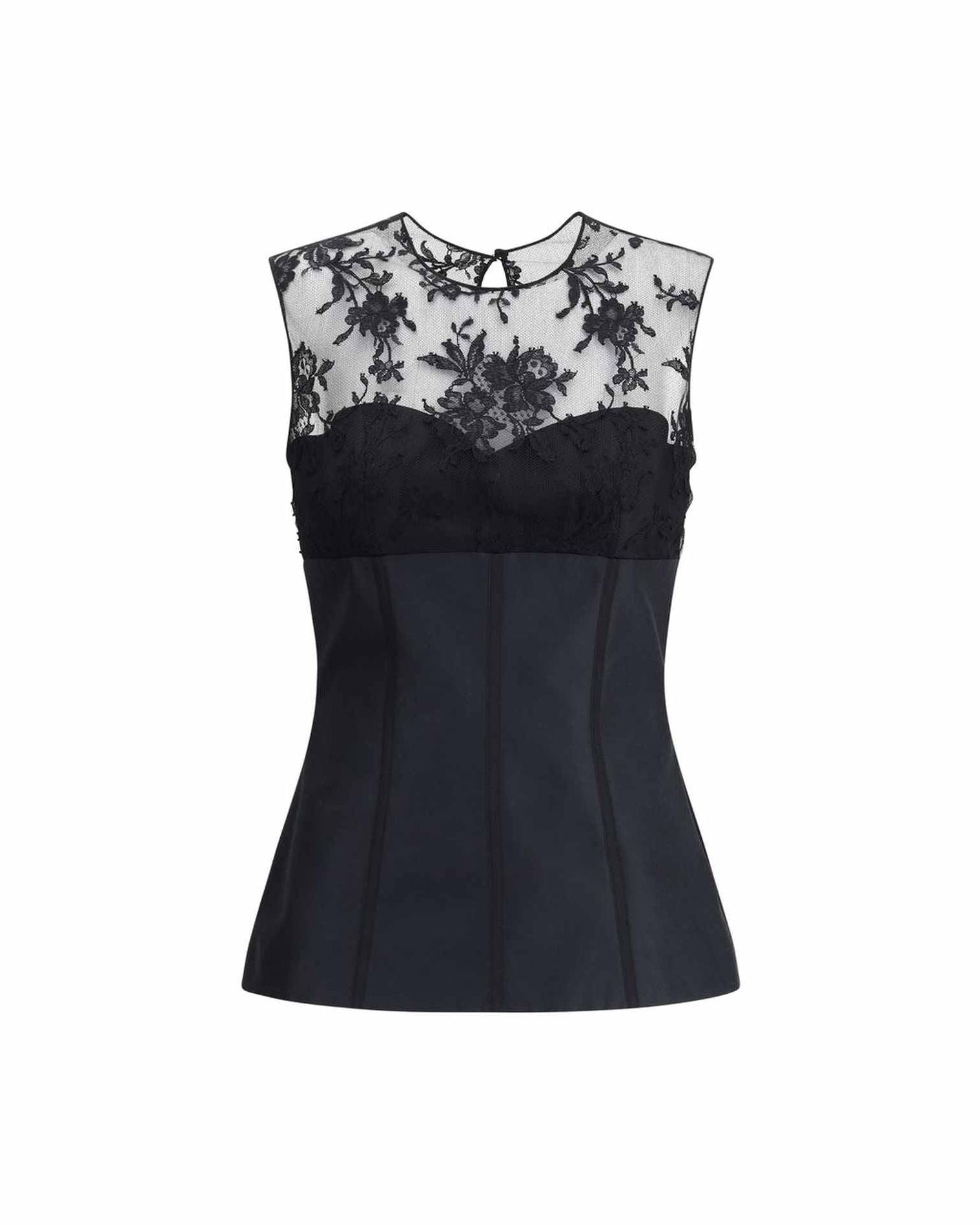 Alexander Mcqueen Lace Top Glam Steals