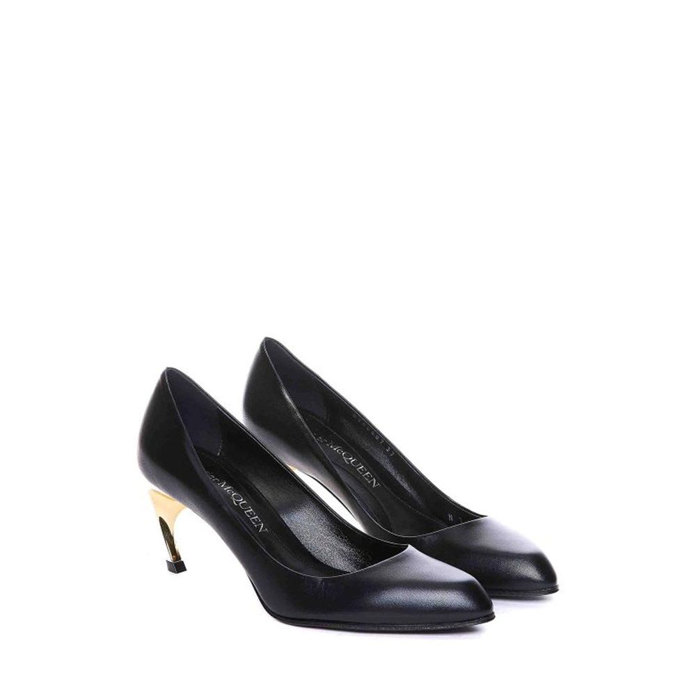 Alexander Mcqueen Leather Armadillo Pumps Glam Steals