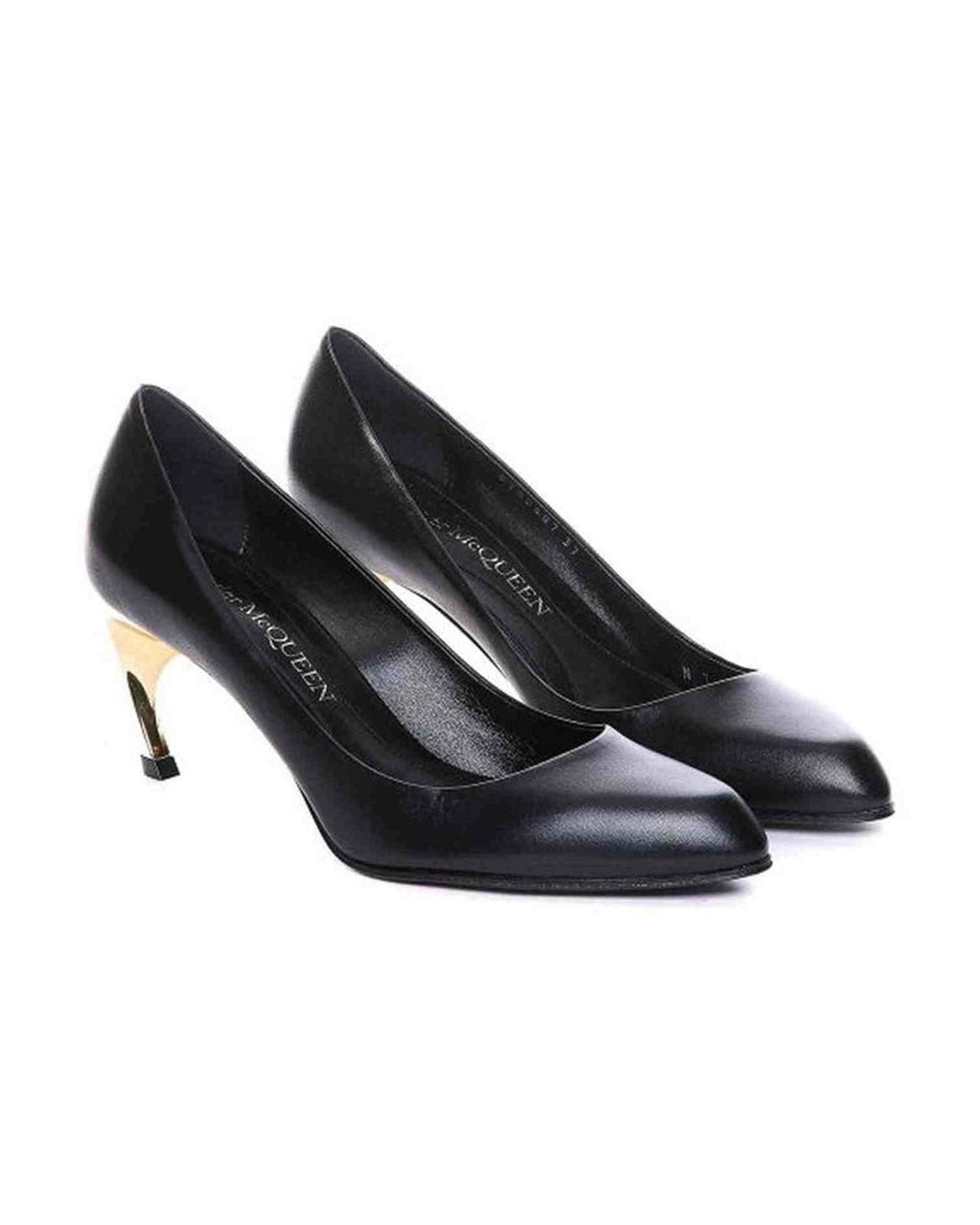 Alexander Mcqueen Leather Armadillo Pumps Glam Steals
