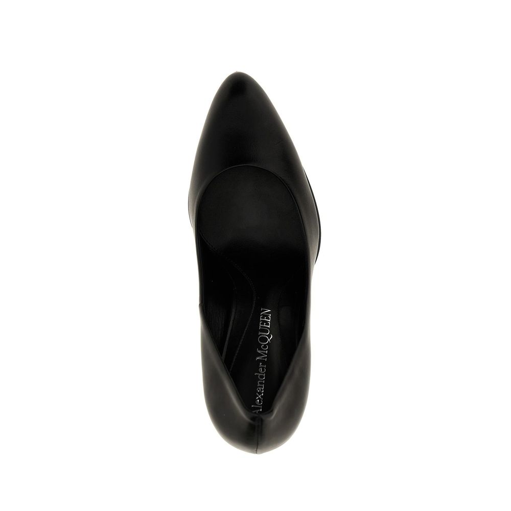 Alexander Mcqueen Leather Armadillo Pumps Glam Steals